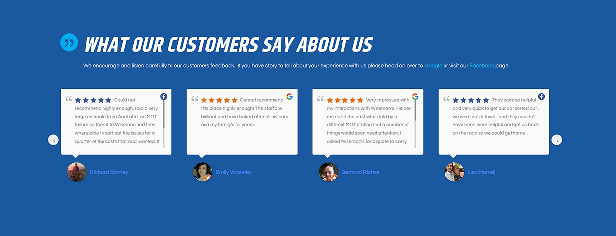 Wiseman Motor Services | Dorridge Tyres